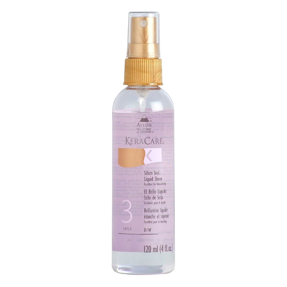 KeraCare Silken Seal Liquid Sheen by Avlon for Unisex Spray, 4 Oz